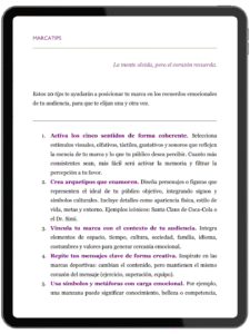 Mockup del libro Marca tu marca en versión impresa